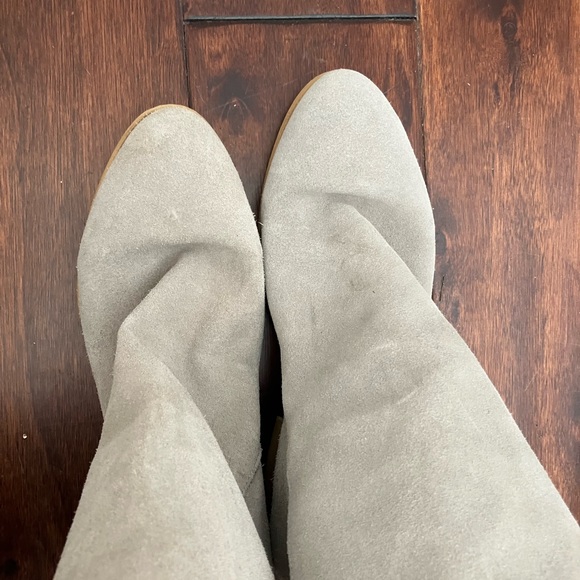 Walter Bauer Gray Suede Boots - Picture 6 of 8